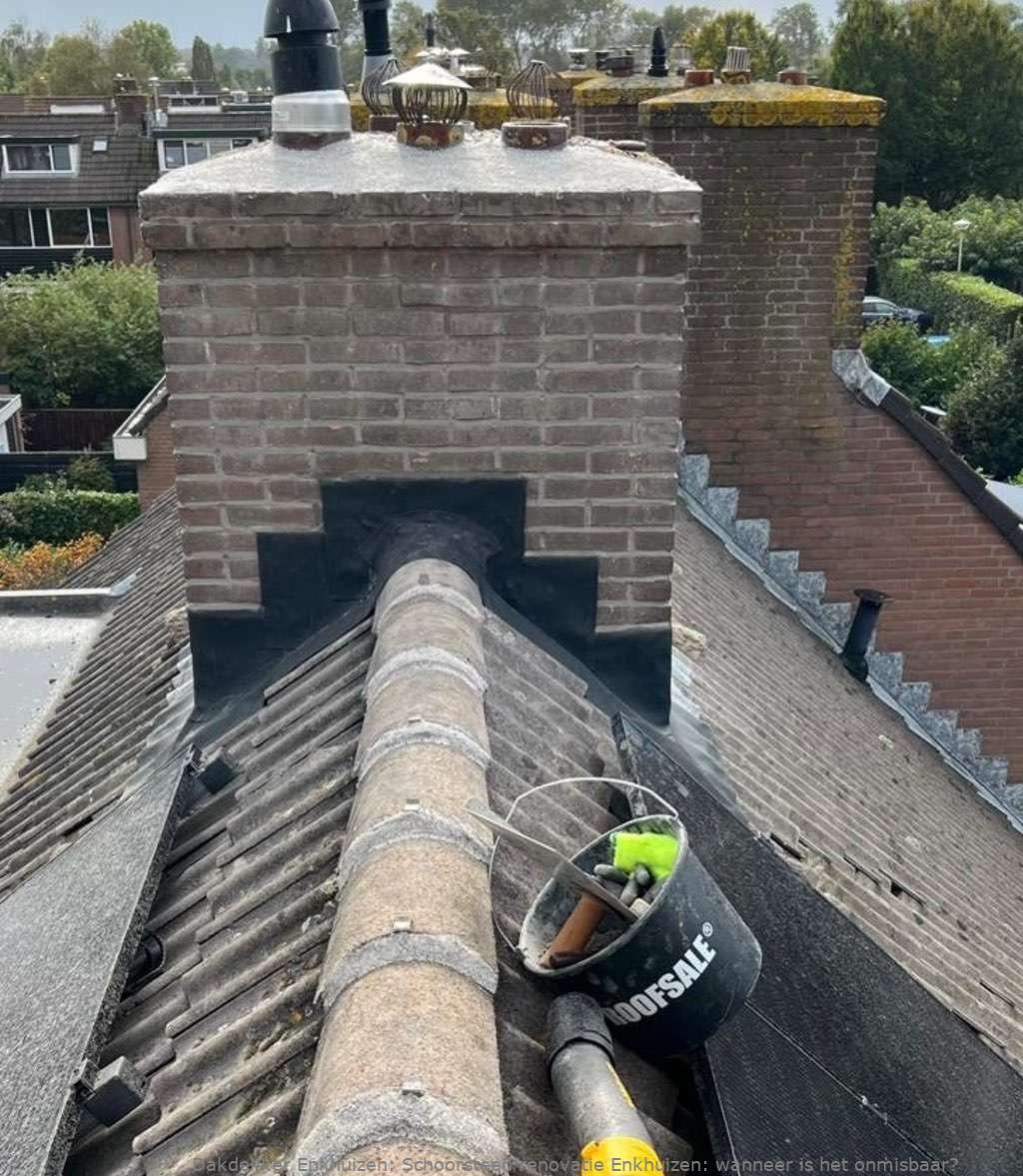 Schoorsteen Renovatie Enkhuizen 1