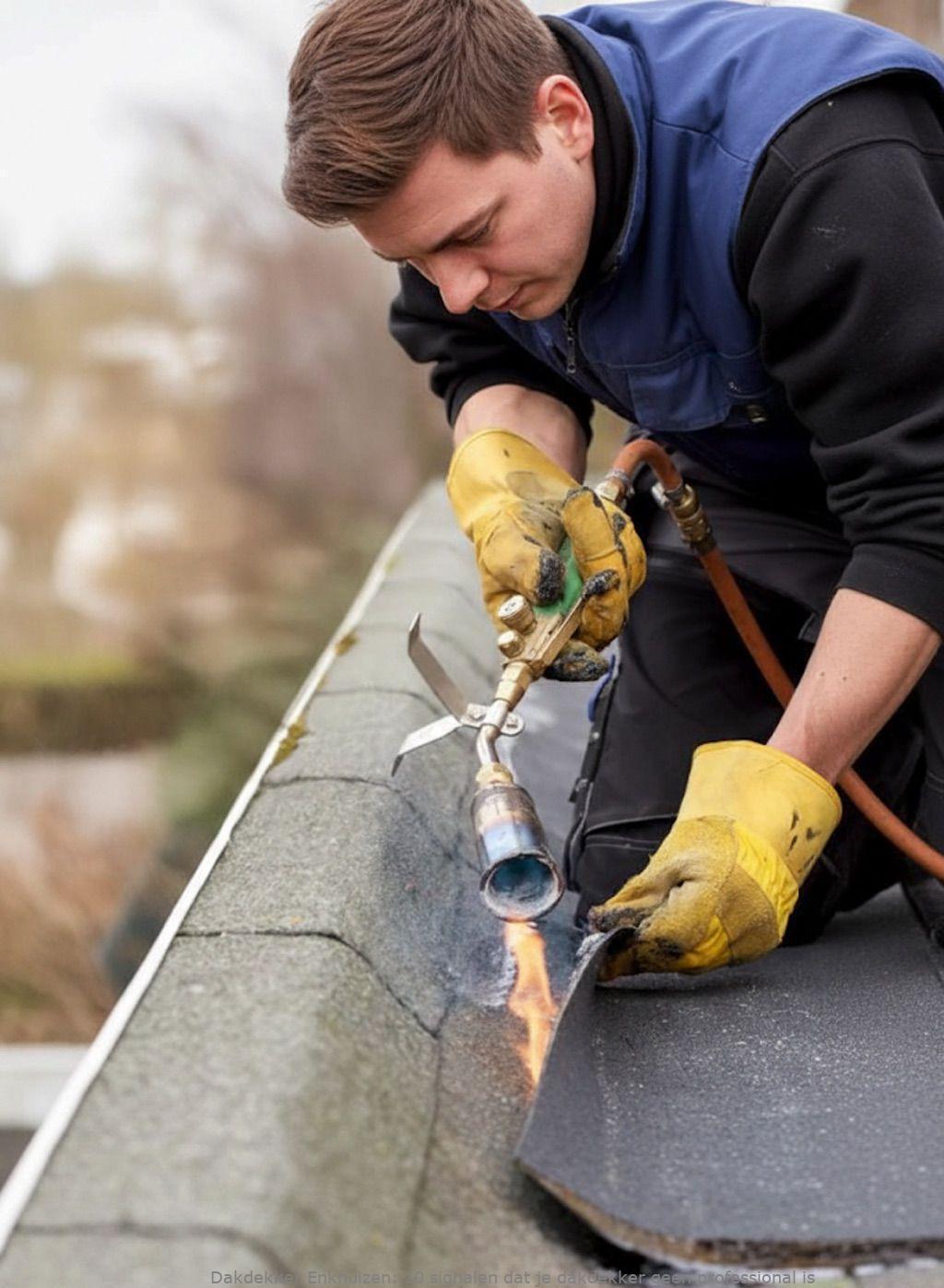 Signalen Geen Professionele Dakdekker Enkhuizen